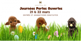 Journées portes ouvertes 22 & 23 mars - Edition Pâques 2026